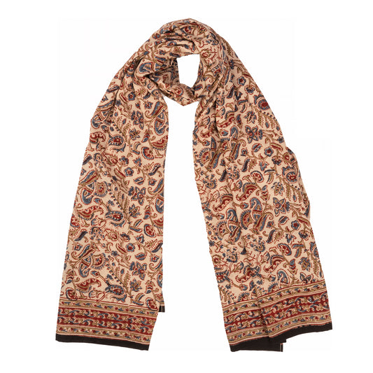 600-036 Women's Scarf - Hand Block Printed