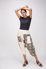 431-182 Whitelotus Women's "Naina" Yoga Pants Short