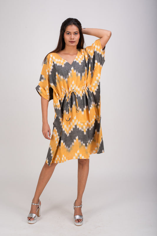 510-316 Whitelotus "Sony" Kaftan Knee Length Women's Dress