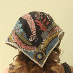 Wild Grace - Limited Edition Hand Painted Cotton Bandana