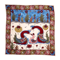 Swan Lake Melody - Limited Edition Hand Painted Cotton Bandana