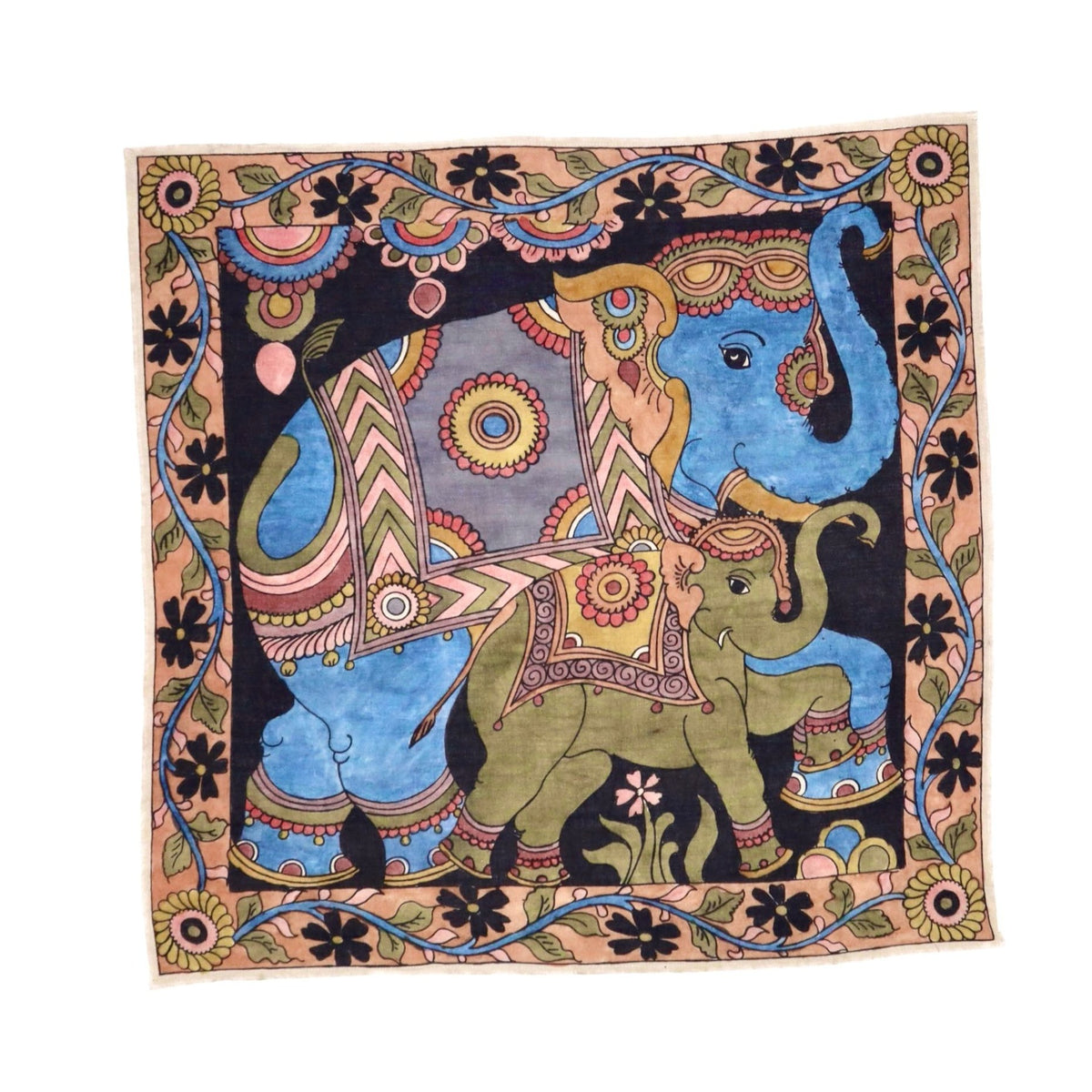 Elephant Parade - Limited Edition Hand Painted Cotton Bandana