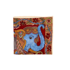 Elephant Majesty - Limited Edition Hand Painted Cotton Bandana