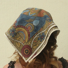 Elephant Grace - Limited Edition Hand Painted Cotton Bandana