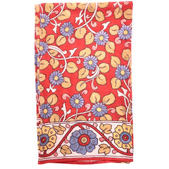 Meadow Bloom – Limited Edition Hand Painted Cotton Scarf (HS0003)