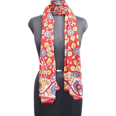 Meadow Bloom – Limited Edition Hand Painted Cotton Scarf (HS0003)