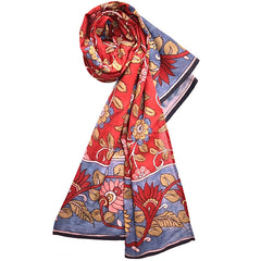 Blossom Serenade – Limited Edition Hand Painted Cotton Scarf (HS0004)