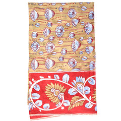 Desert Bloom – Limited Edition Hand Painted Cotton Scarf (HS0012)