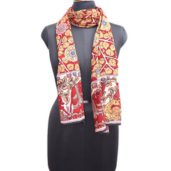 Autumn Safari – Limited Edition Hand Painted Cotton Scarf (HS0015)