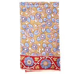 Floral Reverie – Limited Edition Hand Painted Cotton Scarf(HS0017)