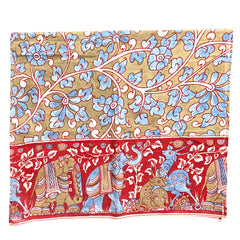 Wildlife Serenade – Limited Edition Hand Painted Cotton Scarf (HS0018)