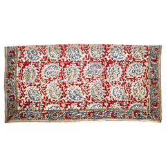 Rustic Bloom  - Kalamkari Cotton Bandana  (KK1479)