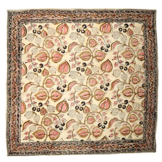 Autumn Leaf - Kalamkari Cotton Bandana (KK1436)