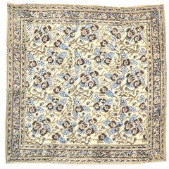 Nature's Nightfall - Kalamkari Cotton Bandana (KK1443)