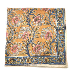 Amber Vine - Kalamkari Cotton Bandana (KK1475)