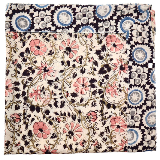 Floral Dream - Appliqué Border Bandana (KK1484-22)