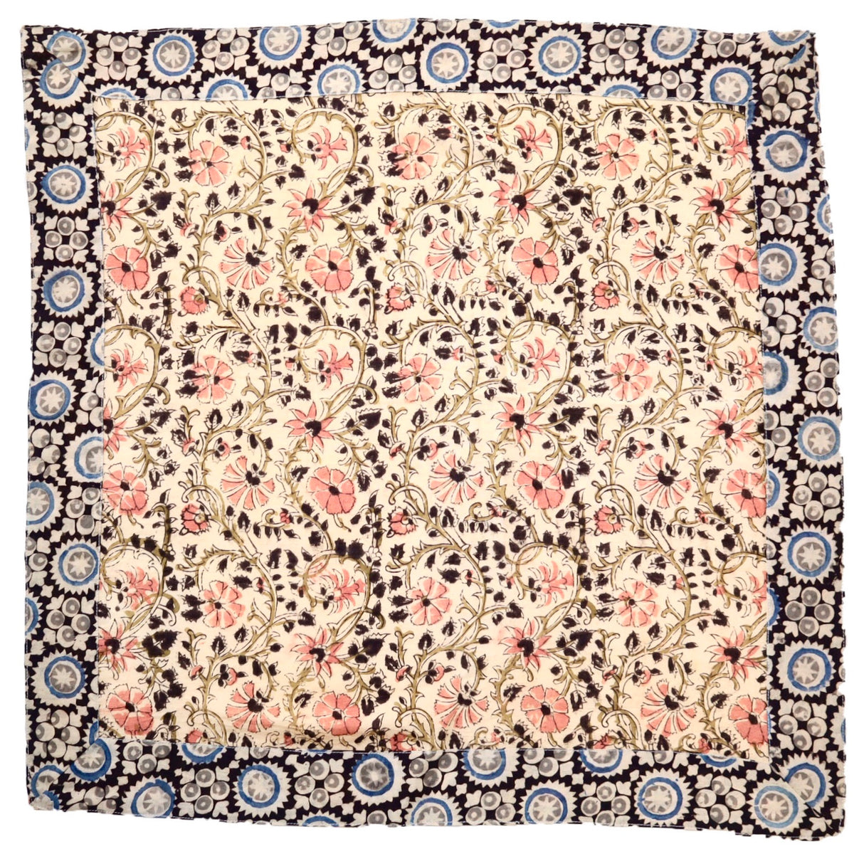 Floral Dream - Appliqué Border Bandana (KK1484-22)