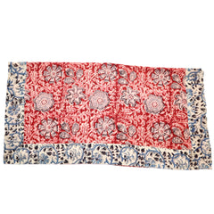 Red Petals - Appliqué Border Bandana (KK1487-22)