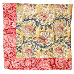 Regal Vine - Appliqué Border Bandana  (KK1489-22)