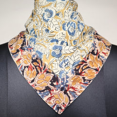 Amber Bloom Vine  - Appliqué Border Bandana (KK1502-22 )