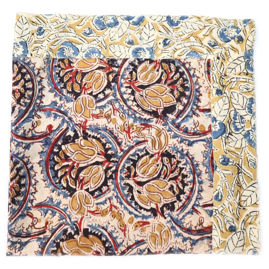 Golden Vineburst - Appliqué Border Bandana (KK1503-22)