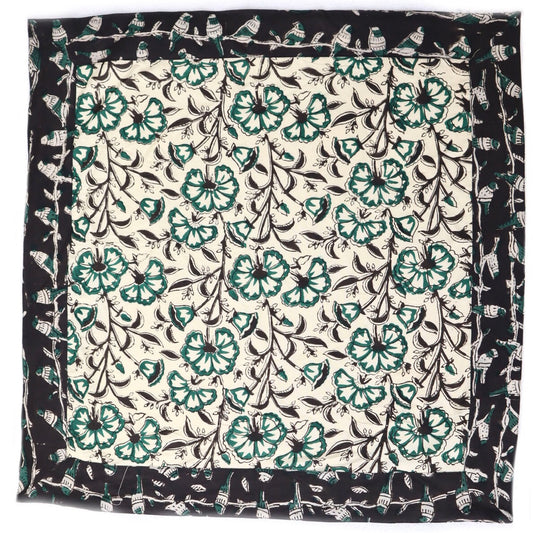 Verdant Garden Bloom - Appliqué Border Bandana (KK1504-22)