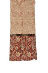 SOP0015- Kalamkari Oblong Scarf with border print