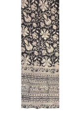 SOP0014- Kalamkari Oblong Scarf with border print