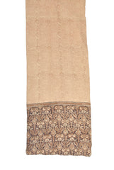 SOP0005 - Kalamkari Oblong Scarf with border print