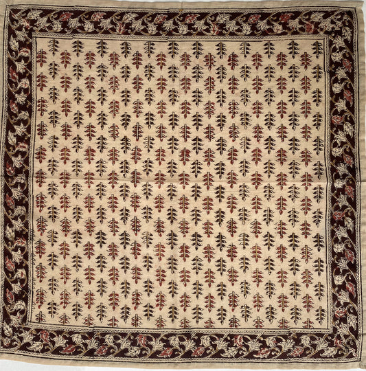 KK1415 Kalamkari Cotton Bandana - Autumn (KK1415)