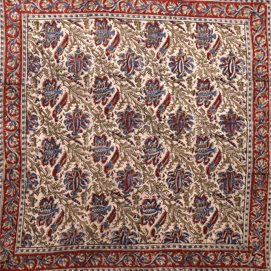 KK1431 Kalamkari Cotton Bandana - (KK1431)