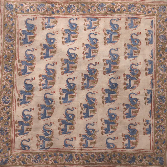 KK1432 Kalamkari Cotton Bandana - (KK1432)