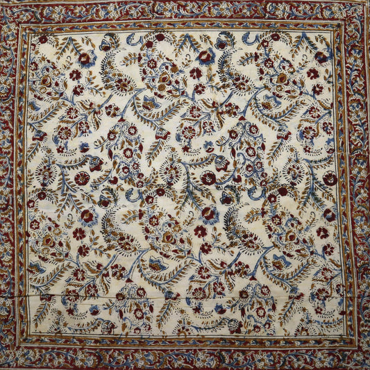 KK1446 Kalamkari Cotton Bandana - (KK1446)